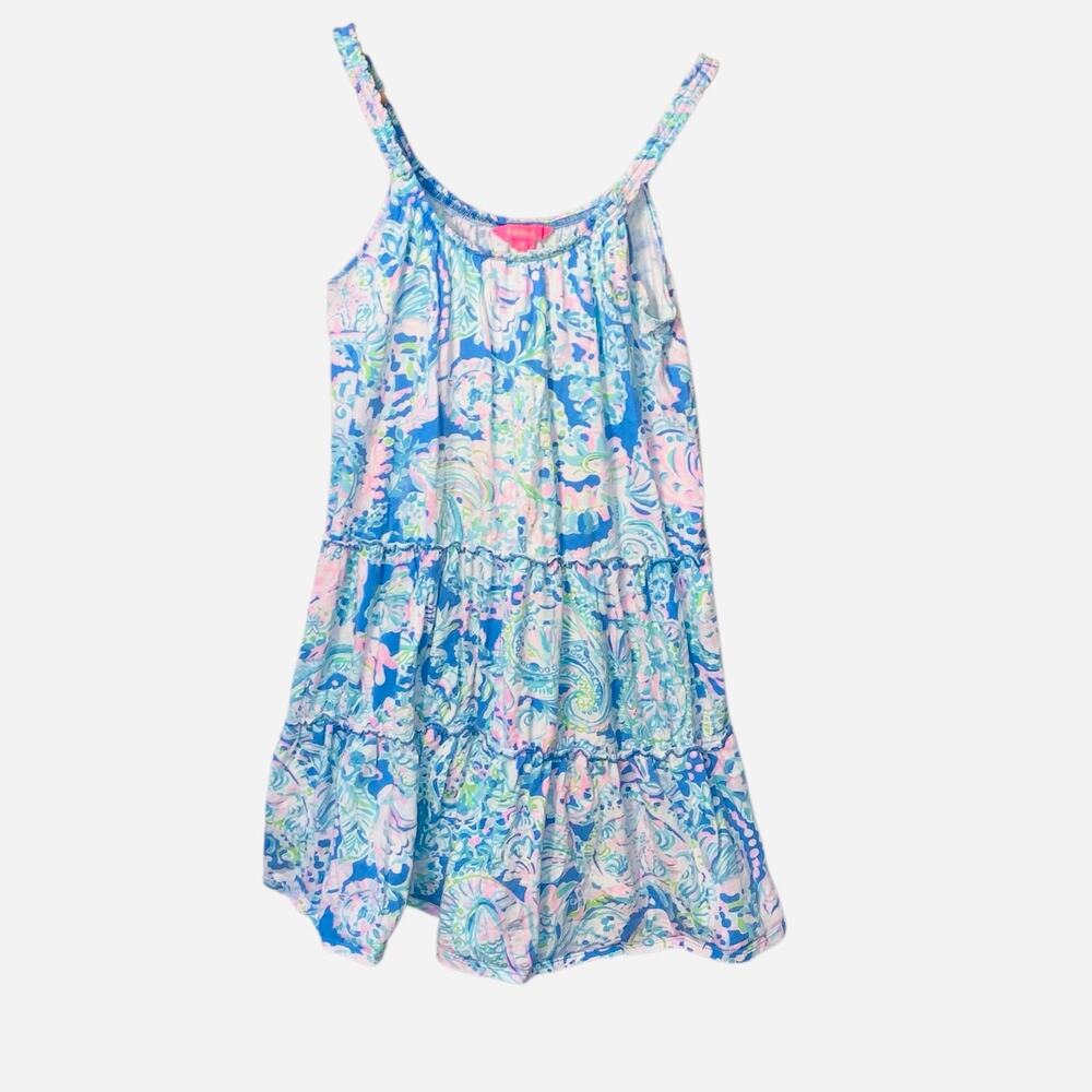 Lilly Pulitzer Loro Swing Dress Multi Dream Team size XS